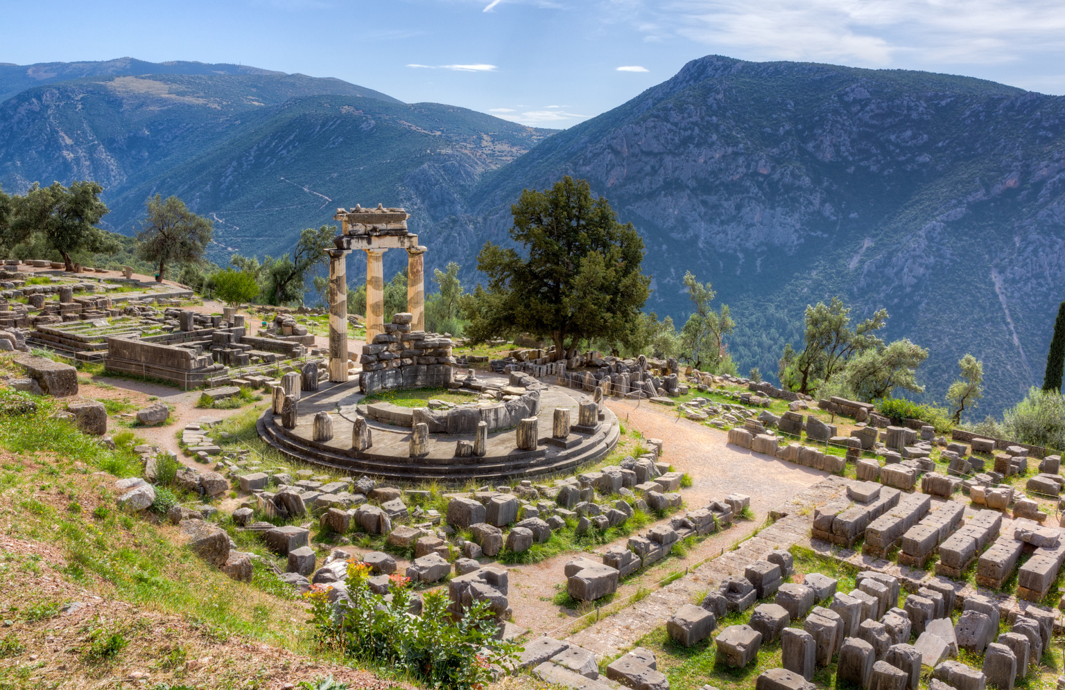 Ιερό της Αθηνάς Προναίας, Δελφοί, Ελλάδα